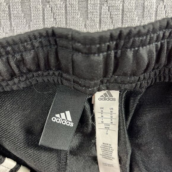 Adidas Sports Workout Athletic Classic Black Drawstrings Mens sweatpants Size (M - Picture 6 of 9